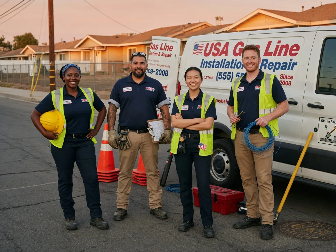 Gas Line Installation company in Fairfield, NC